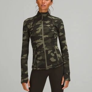 Lululemon Define Jacket Luon Camo Sz 12